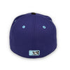 Eugene Emeralds 59FIFTY New Era Orchid & Walnut Fitted Hat Doscientos Bottom