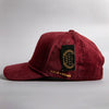 Have a Nice Day Corduroy Burgundy Trucker Hat