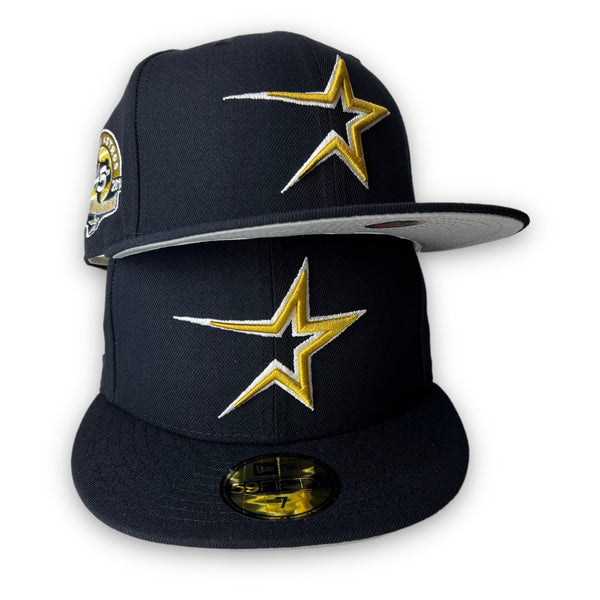Houston Astros 45th Anni. New Era 59FIFTY Navy Hat Grey Bottom
