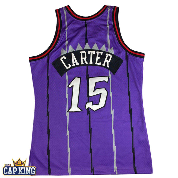 Toronto Raptors #15 Vince Carter 1998-99 NBA Mitchell & Ness Authentic Jersey - USA CAP KING
