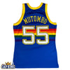 Denver Nuggets #55 Dikembe Mutombo 1991-92 NBA Mitchell & Ness Authentic Jersey - USA CAP KING