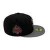 Infrared Slay Coll. White Sox New Era 59FIFTY Hat Lava Red Bottom