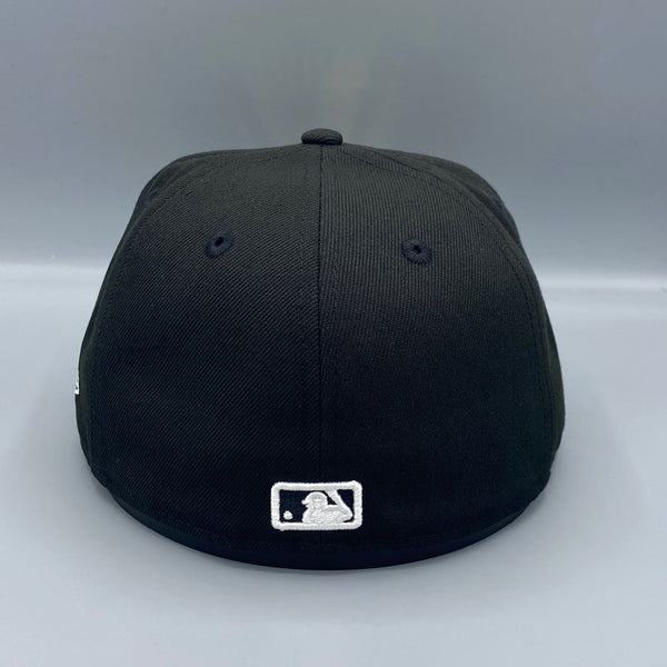 Los Angeles Dodgers Basic New Era Flag 59FIFTY Black Fitted Hat