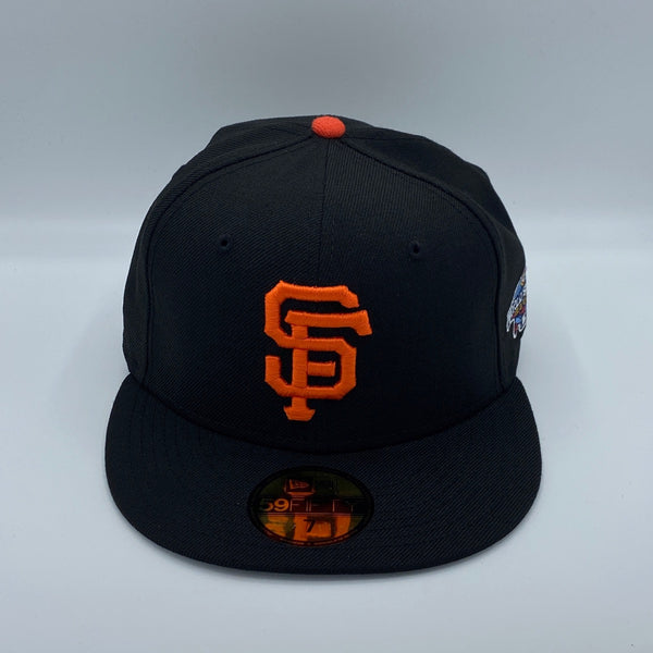 San Francisco Giants 2002 World Series New Era Fitted Black Hat