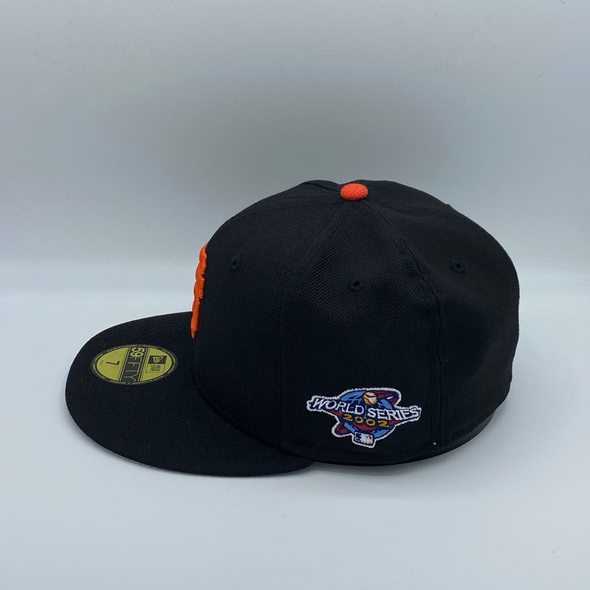 Lids San Francisco Giants New Era Side Patch 2002 World Series 59FIFTY  Fitted Hat - Black