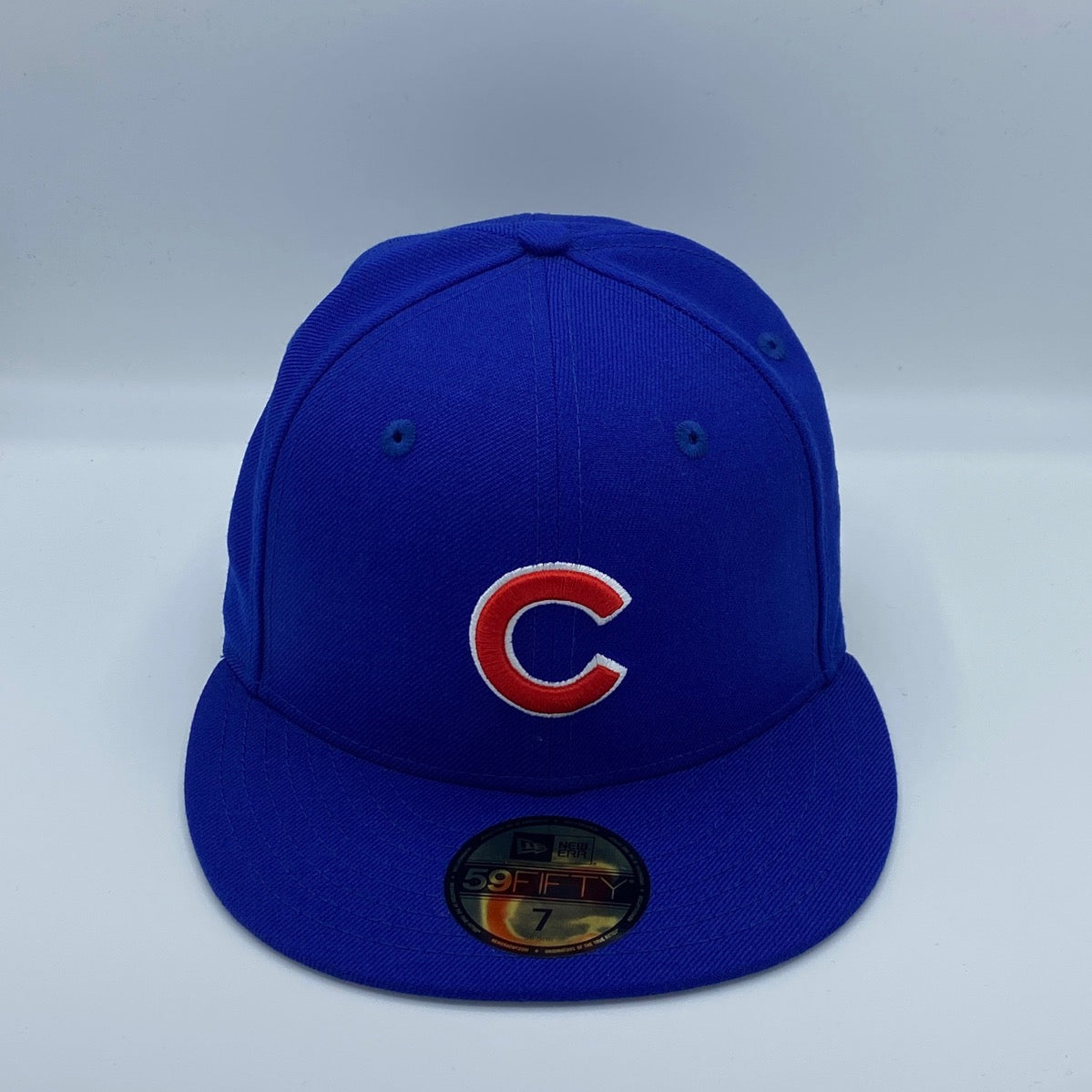 Chicago Cubs New Era 2016 World Series Wool 59FIFTY Fitted Hat - Blue 7 5/8