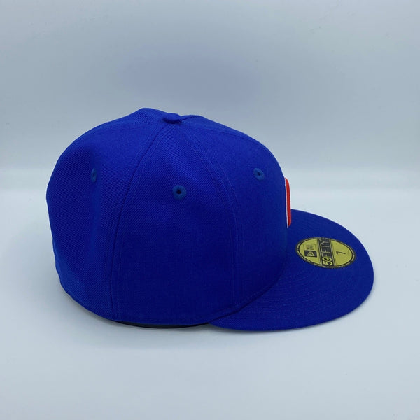 Chicago Cubs 2016 World Series 59FIFTY New Era Fitted Blue Hat