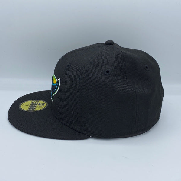 Tampa Bay Rays Authentic Collection 59FIFTY New Era Black Hat