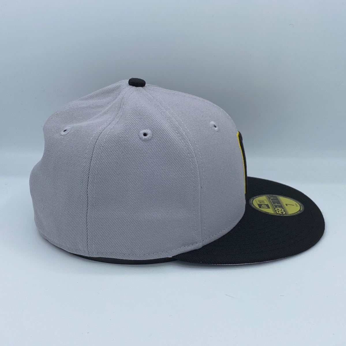 PITTSBURGH PIRATES 1999-2000 ROAD NEW ERA 59FIFTY FITTED (GREY BRIM) –