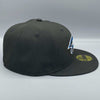 Toronto Blue Jays Throwback Basic 59FIFTY New Era Black Fitted Hat - USA CAP KING