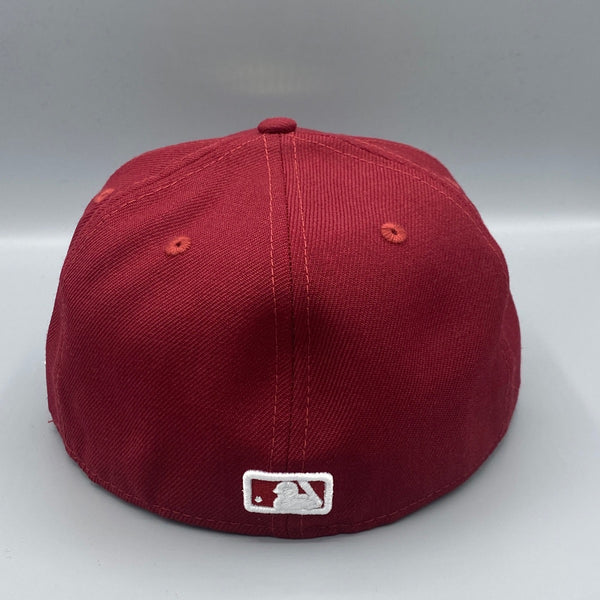 New York Yankees Basic 59FIFTY New Era Cardinal Hat