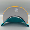 Miami Dolphins NFL 9FIFTY  New Era Teal & Orange Snapback Hat - USA CAP KING