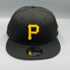 Pittsburgh Pirates Basic 9FIFTY New Era Black Snapback Hat