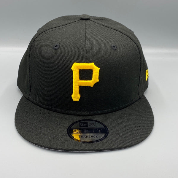 Pittsburgh Pirates Basic 9FIFTY New Era Black Snapback Hat