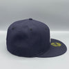 Toronto Blue Jays T Basic 59FIFTY New Era Navy Blue Fitted Hat Gray Bottom - USA CAP KING