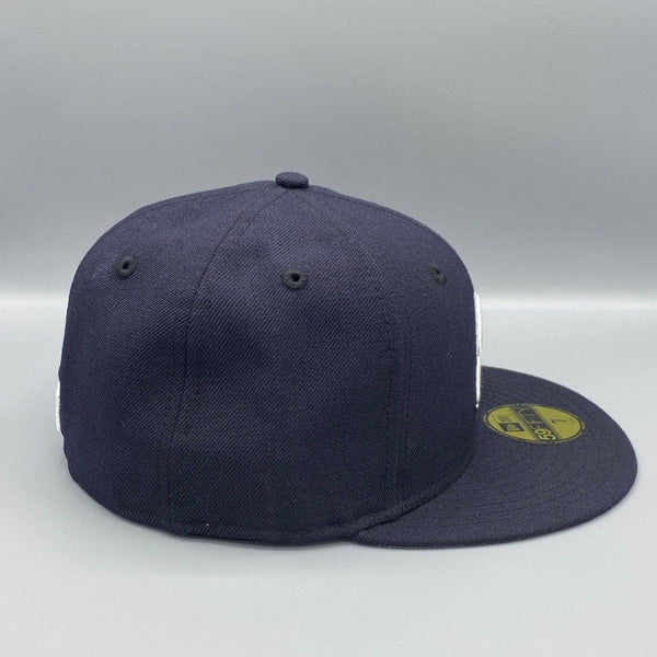 Toronto Blue Jays T Basic 59FIFTY New Era Navy Blue Fitted Hat Gray Bottom - USA CAP KING