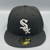 Chicago White Sox Basic Authentic Collection 59FIFTY New Era Black Fitted Hat