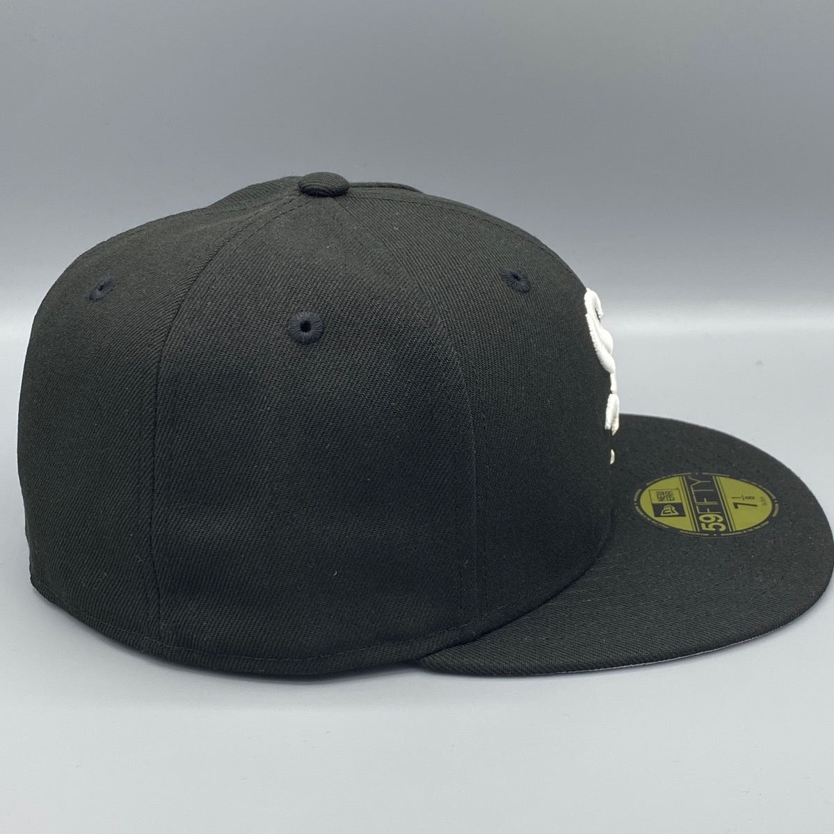 Chicago White Sox Basic Authentic Collection 59FIFTY New Era Black Fitted Hat