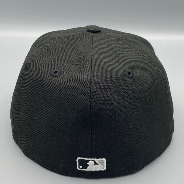 Chicago White Sox Basic Authentic Collection 59FIFTY New Era Black Fitted Hat