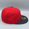 Minnesota Twins Basic Authentic Collection New Era 59FIFTY Red & Navy Blue Hat
