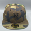New York Mets Basic New Era 59FIFTY MLB Fitted Camo Hat
