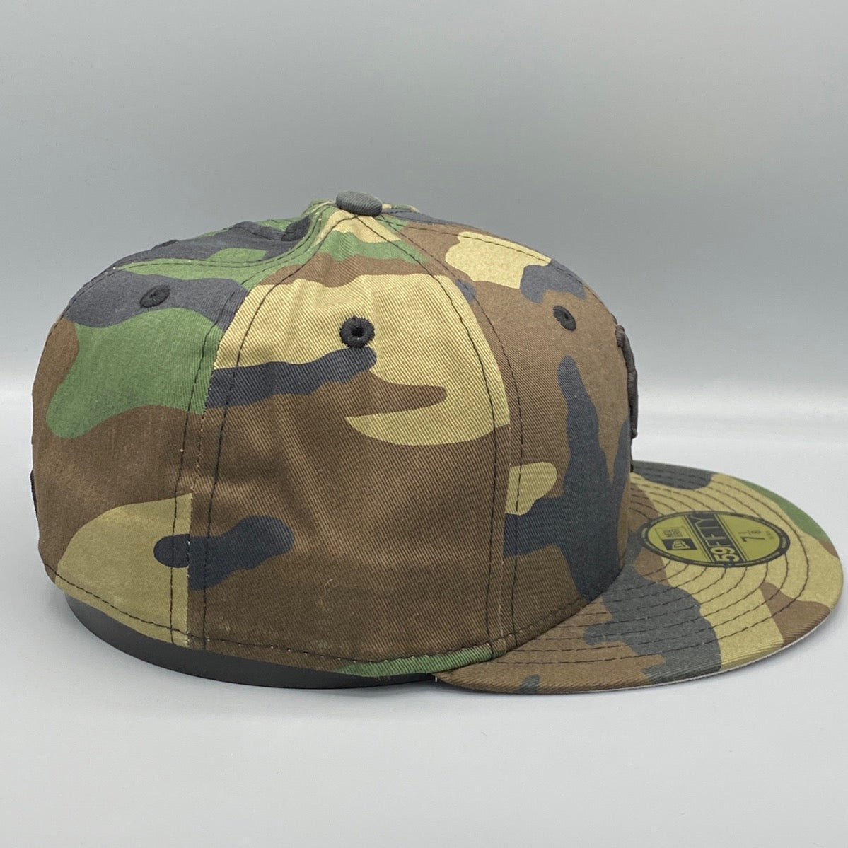 New York Mets Basic New Era 59FIFTY MLB Fitted Camo Hat