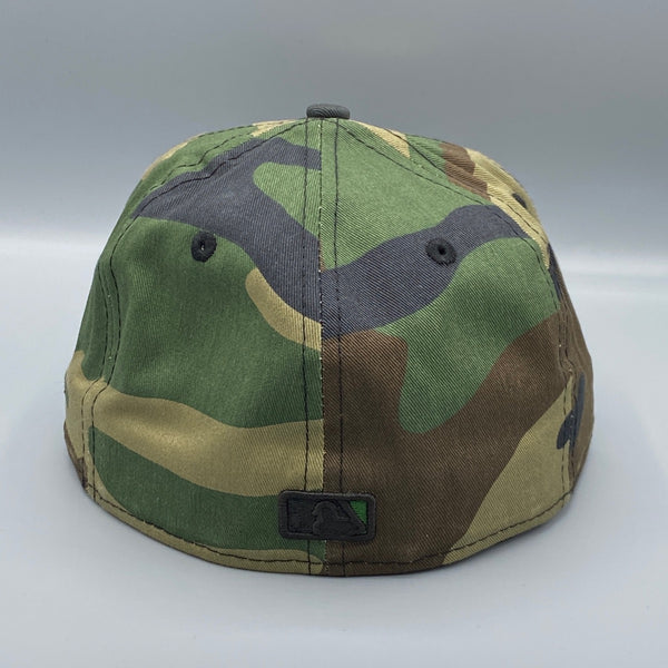 New York Mets Basic New Era 59FIFTY MLB Fitted Camo Hat