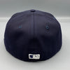 New York Yankees Basic New Era Flag 59FIFTY Navy Fitted Hat
