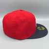 Boston Red Sox Basic Authentic Collection  New Era 59FIFTY Red & Navy Blue Hat