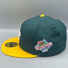 Oakland A's 1989 World Series 59FIFTY New Era Green & Yellow Hat - USA CAP KING
