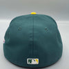 Oakland A's 1989 World Series 59FIFTY New Era Green & Yellow Hat - USA CAP KING