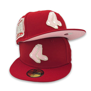 Color Guts Raiders New Era 59FIFTY Black Hat Pink Bottom – USA CAP KING