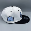 St. Louis Cardinals 2011 WS 9FIFTY New Era Snapback White & Black Hat Icy Bottom