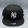 New York Yankees Basic 9FIFTY New Era Black Snapback Hat