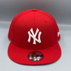 New York Yankees Basic 9FIFTY New Era Red Snapback Hat