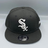 Chicago White Sox Basic 9FIFTY New Era Black Snapback Hat