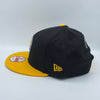 Pittsburgh Steelers NFL 9FIFTY New Era Light Black & Yellow Snapback Hat