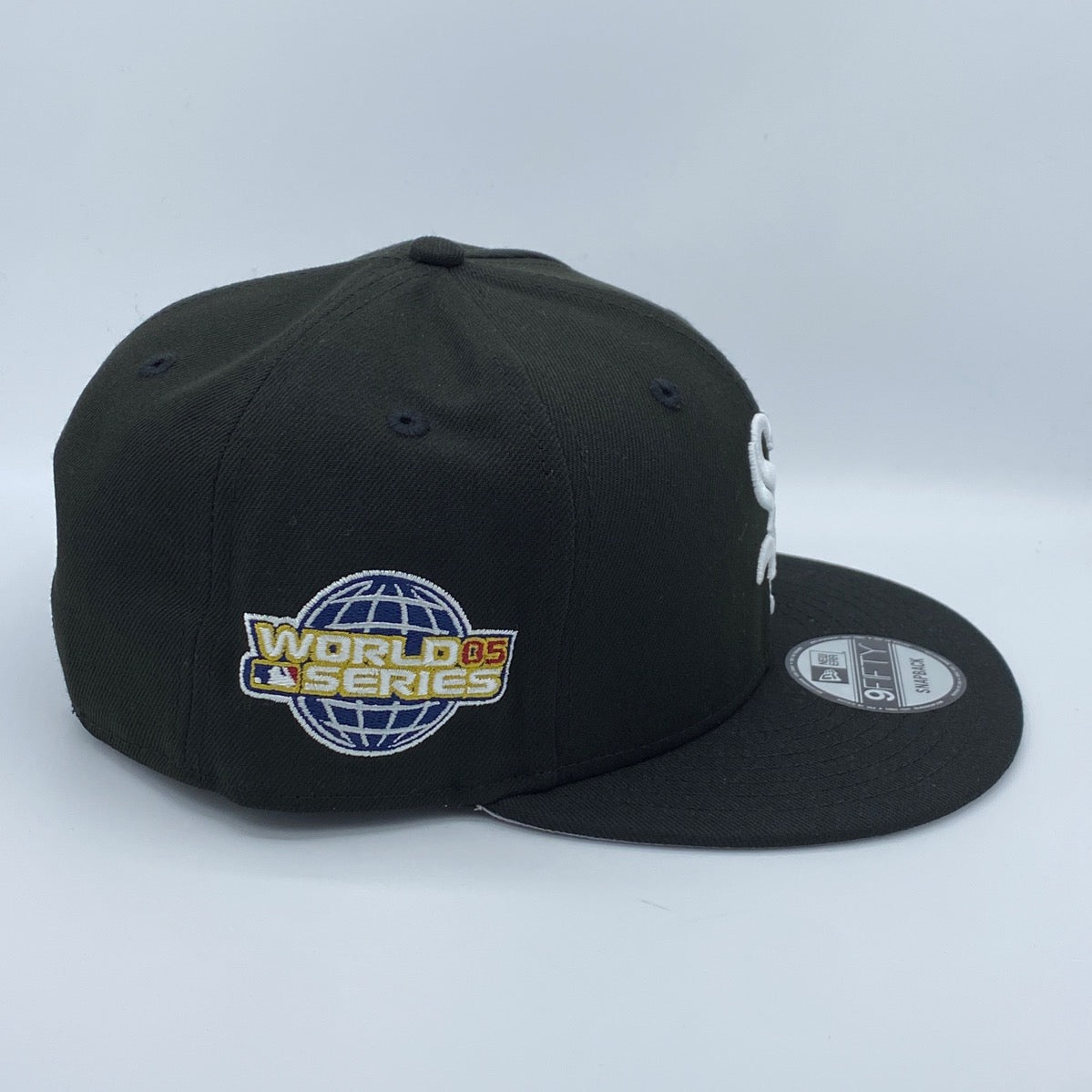 Chicago White Sox 2005 World Series 9FIFTY New Era Black Snapback Hat