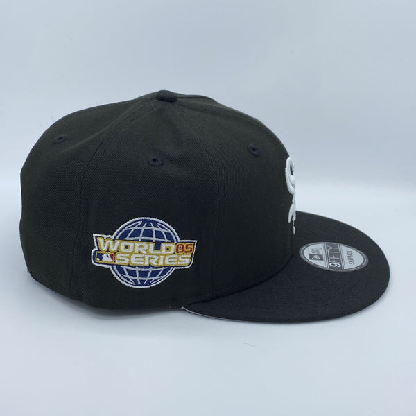 Chicago White Sox 2005 World Series 9FIFTY New Era Black Snapback Hat