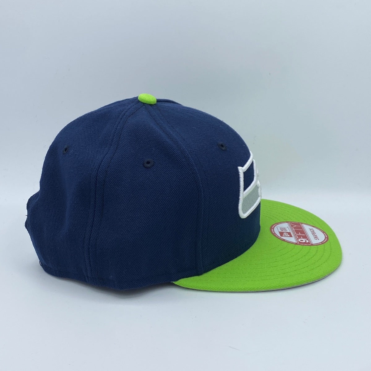 New Era Camo/Olive Seattle Seahawks Trucker 9FIFTY Snapback Hat