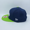 Seattle Seahawks NFL 9FIFTY New Era Navy & Green Snapback Hat