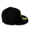 Pirates 60 WS New Era 59FIFTY Black Fitted Hat Green Bottom