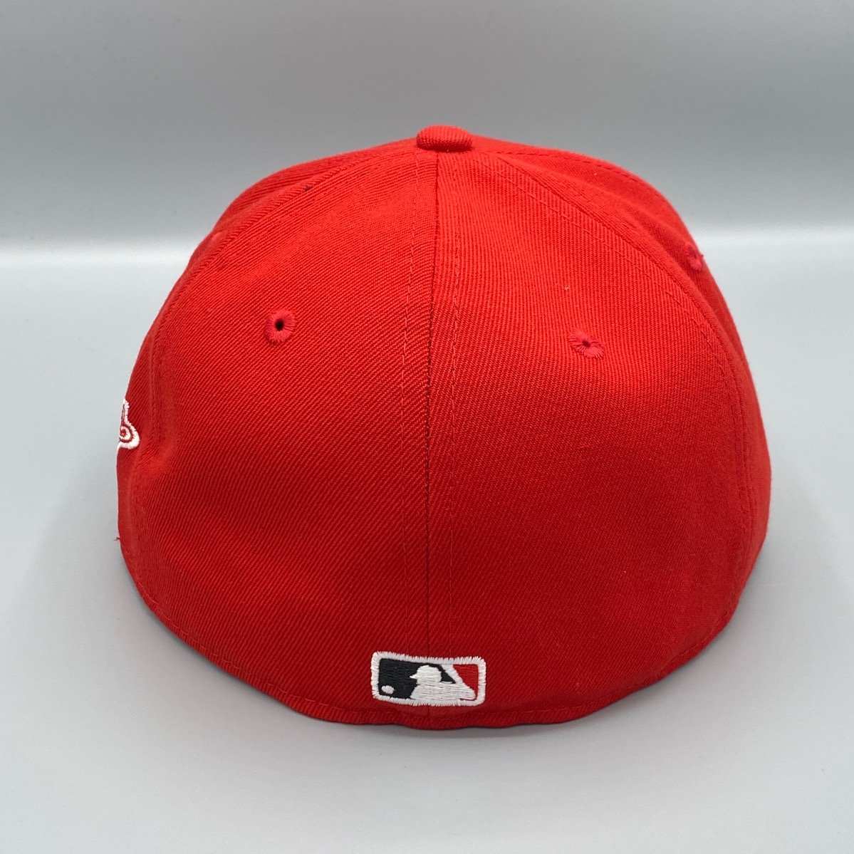 Cincinnati Reds 1940 World Series Logo History Fitted Cap (Navy/Red)