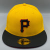 Pittsburgh Pirates 1959 ASG 59FIFTY New Era Yellow & Black Fitted Hat Red Bottom