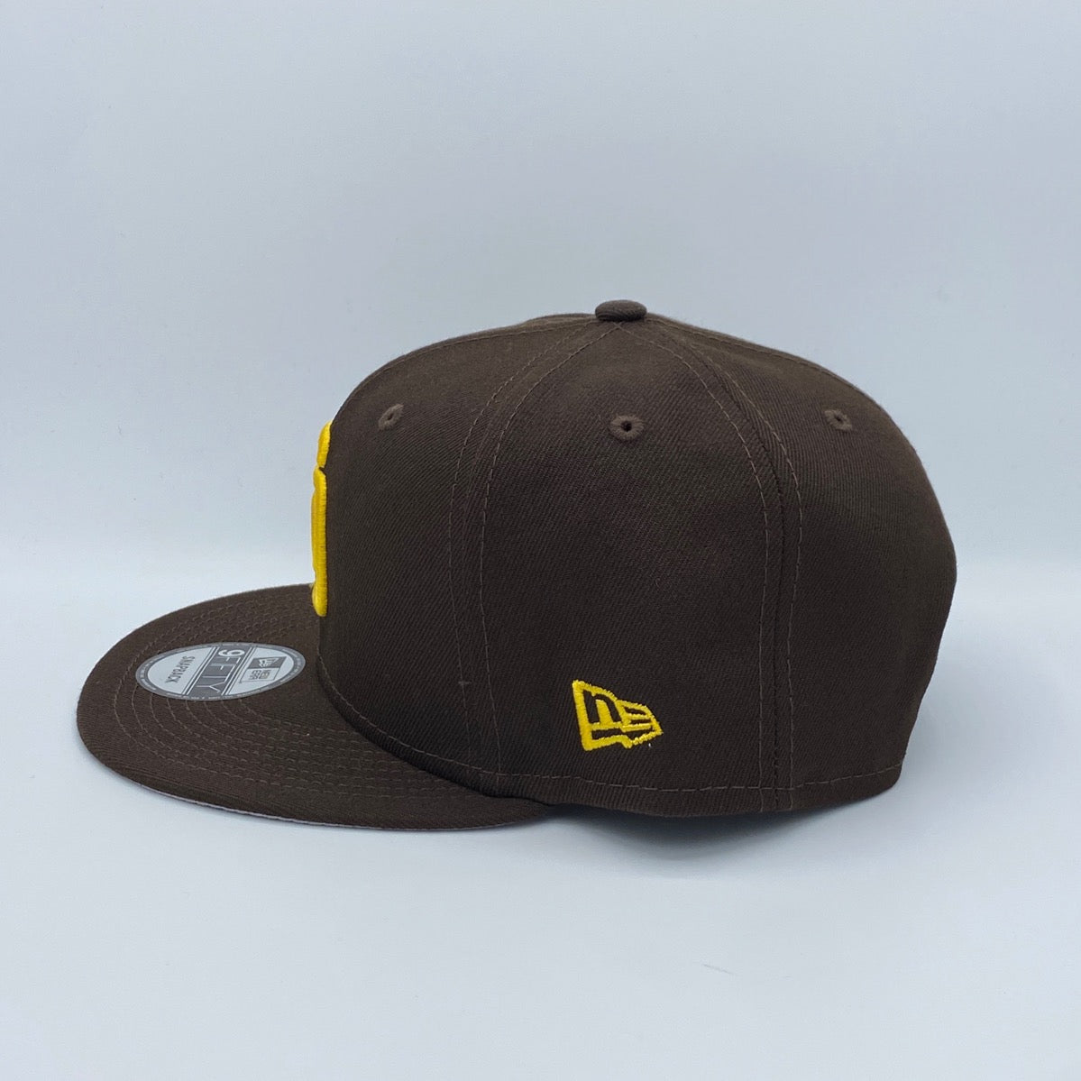 San Diego Padres 9FIFTY New Era Brown Basic Snapback Hat