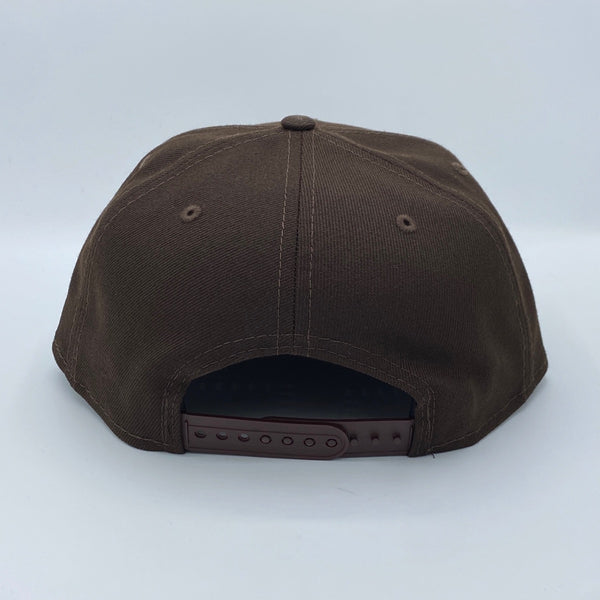 San Diego Padres 9FIFTY New Era Brown Basic Snapback Hat