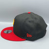 Pittsburgh Pirates Basic 9FIFTY New Era Black & Red Snapback Hat - USA CAP KING