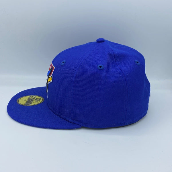 Toronto Blue Jays T Logo Authentic Collection 59FIFTY New Era Blue Hat