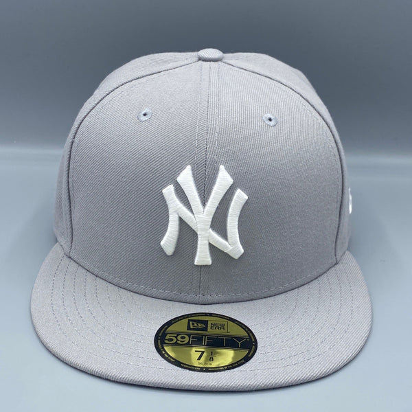 New York Yankees Basic 59FIFTY New Era Gray Hat