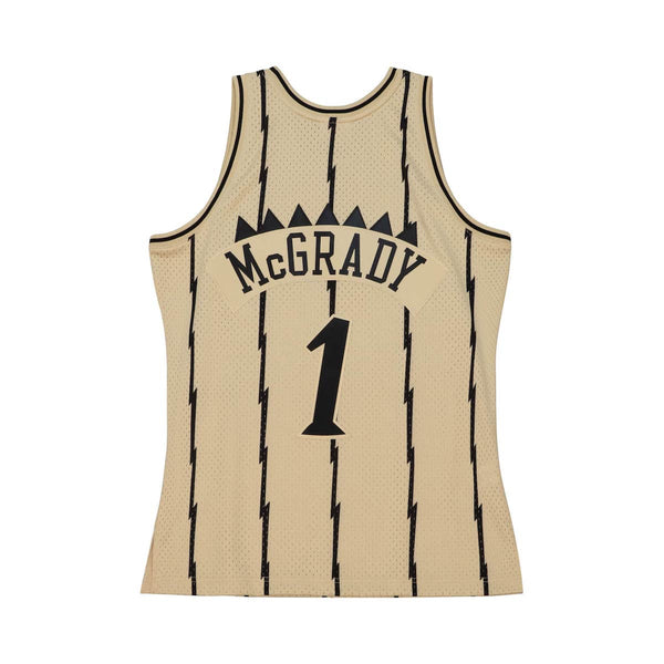 Khaki Black Swingman Tracy Mcgrady Toronto Raptors 1998-99 Jersey